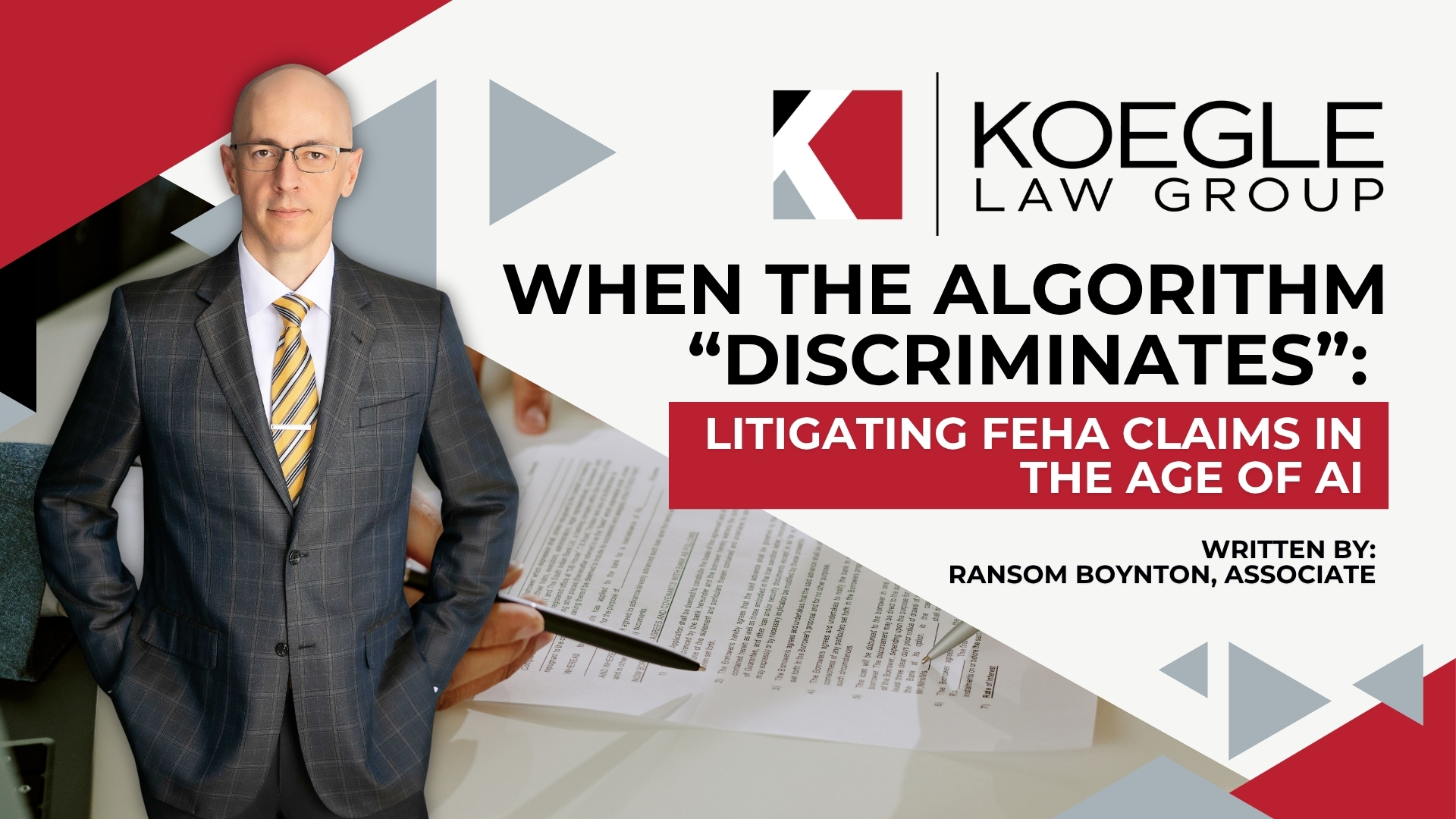 Can AI create FEHA liability for employers? Learn how hiring algorithms, scheduling tools, and workplace AI may increase discrimination risks.